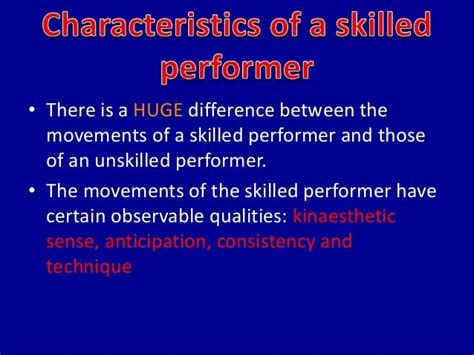  The Ascent of a Skilled Performer 