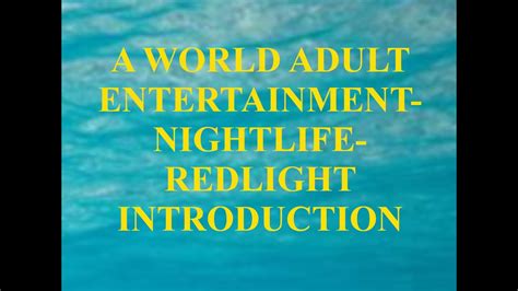 A Journey from Europe to the World of Adult Entertainment