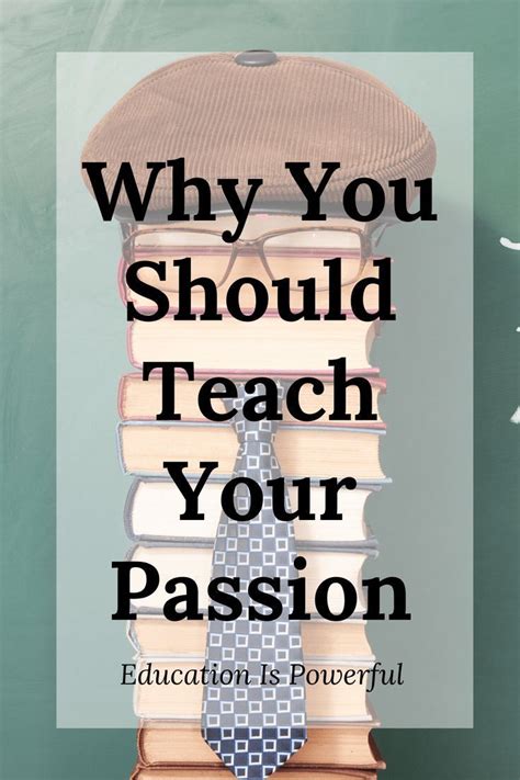 A Passionate Pursuit of Education