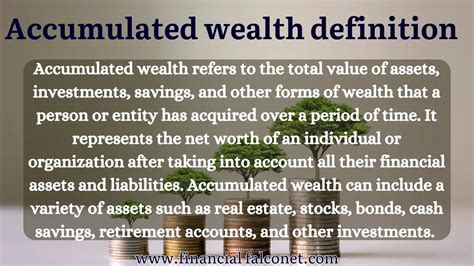 Accumulated wealth and notable accomplishments