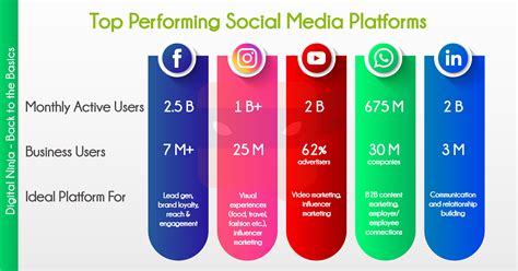 An Overview of Popular Platforms for Promotion on Social Media