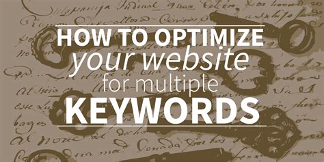 Choosing the Perfect Keywords to Optimize Your Website