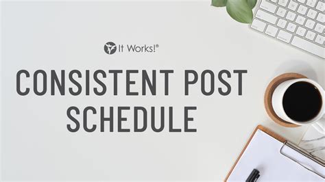 Consistency is Crucial: Establishing a Posting Schedule