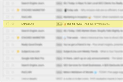 Create Engaging subject lines that grab attention in the cluttered inbox