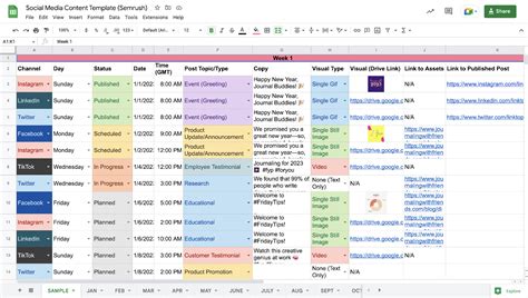 Create an Organized Content Calendar for Effective Planning
