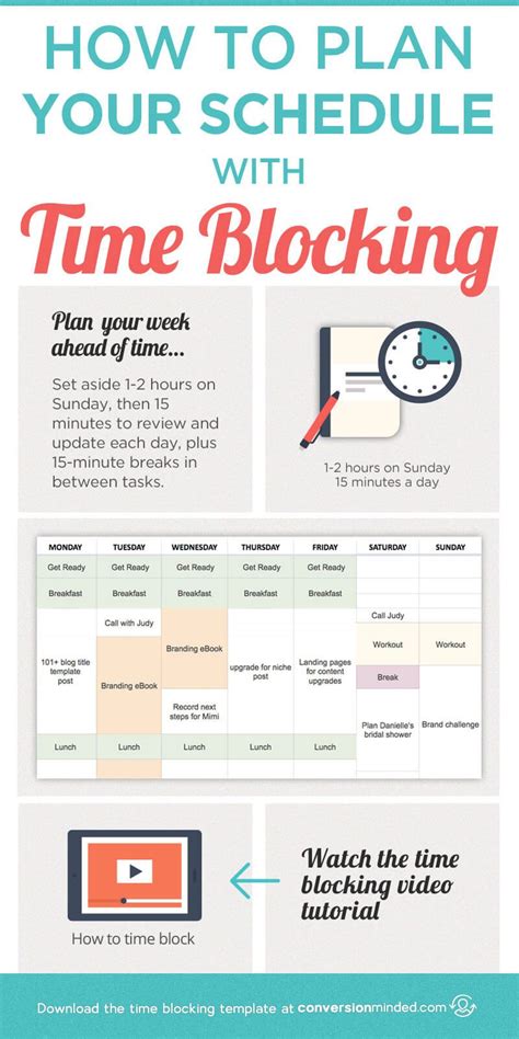 Effective Schedule Management Using Time Blocking