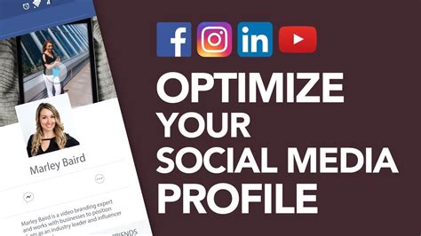 Enhance Your Online Presence through Optimization of Your Social Media Profiles