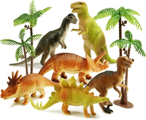 Examining Dinosaur Figures: Exploring a Multitude of Forms and Proportions