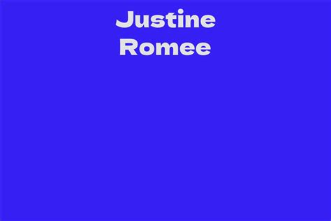 Exploring Justine Romee's Impressive Wealth