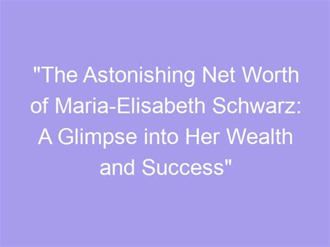 Exploring the Financial Success of Trisha Lynn: A Glimpse into Her Wealth