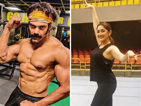 Figure: Sayyeshaa's Fitness Regime and Diet Secrets