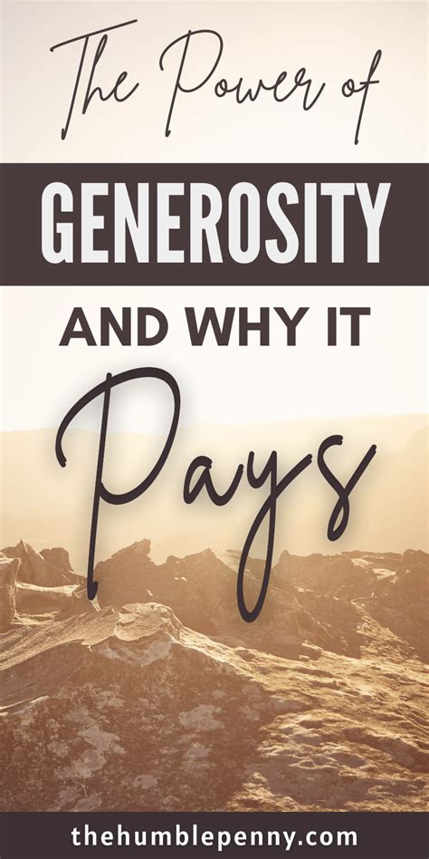 Financial Well-being and Generosity