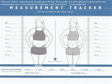 Fitness Journey and Body Measurements