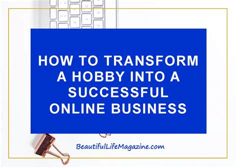 From Hobby Blogging to Building a Successful Online Business