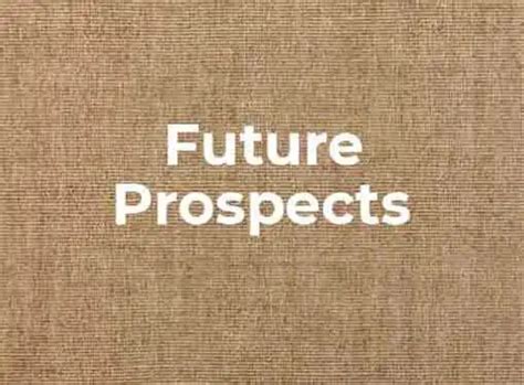 Future Prospects and Impact on the Industry