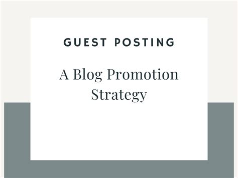 Harness the Power of Guest Blogging