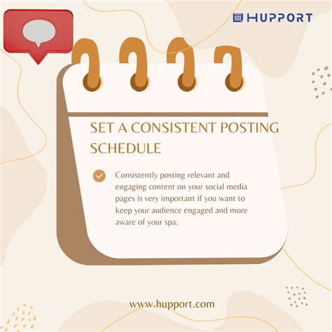 Implement a Consistent Posting Schedule