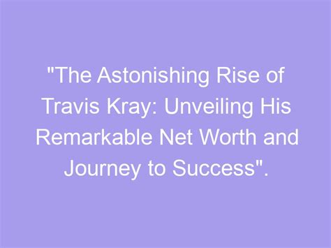 Journey to Success: The Remarkable Rise of a Star