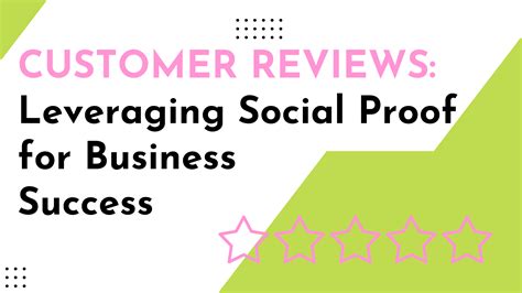 Leveraging Social Proof and Customer Testimonials