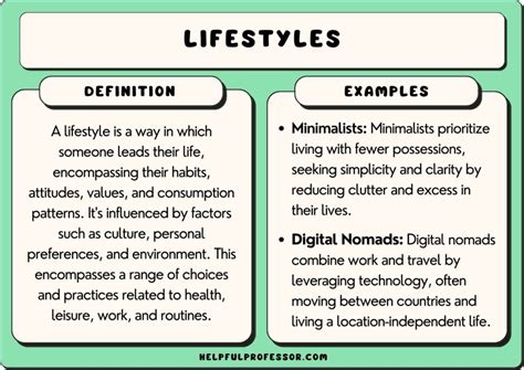 Lifestyle and Personal Life