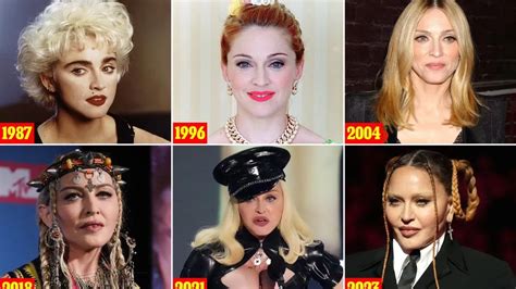 Madonna's Journey through the Years