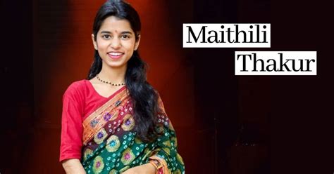 Maithli Thakur: A Rising Star in the Music Industry