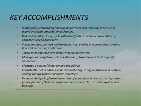 Major Achievements and Contributions to the Industry