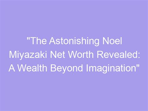 Net Worth of Saya Aoi: Wealth beyond Imagination