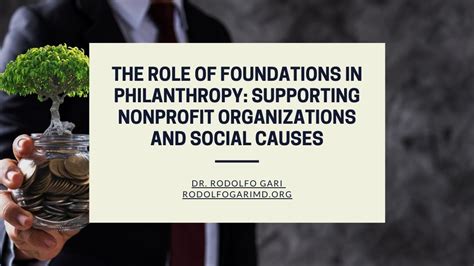 Philanthropy and Social Causes: