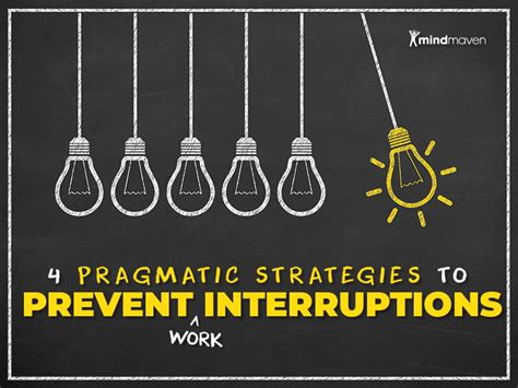 Reduce Distractions and Interruptions for Enhanced Productivity