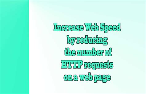 Reducing the Number of Network Requests