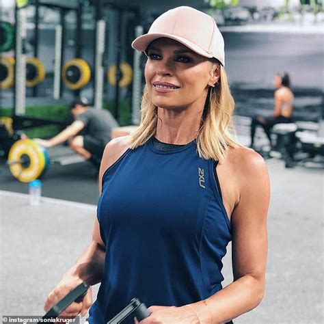 Sonia Kruger's Figure and Fitness Regime