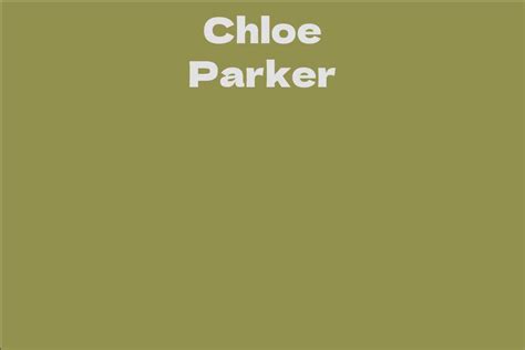 The Unprecedented Surge in Chloe Parker's Fortune