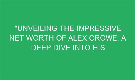 The Wealth of Success: Unveiling Alex Empire's Impressive Fortune