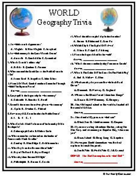 Trivia and Interesting Facts
