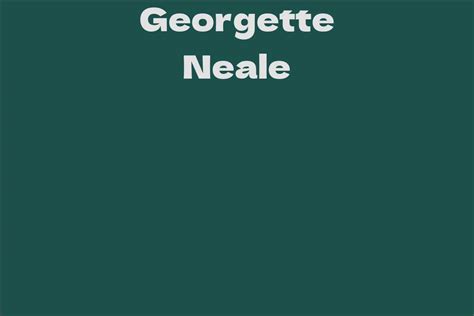 Unlocking Georgette Neale's Secrets to Achieve Timeless Beauty