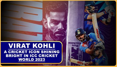 Virat Kohli: A Cricketing Icon